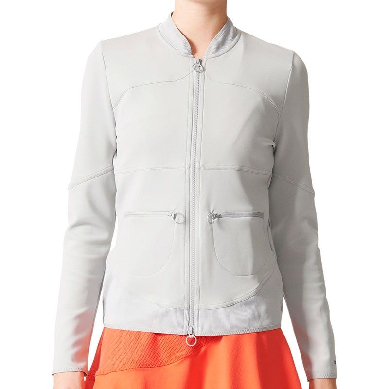 Adidas Stella McCartney Women's Tennis WarmUp Jacket Glacial