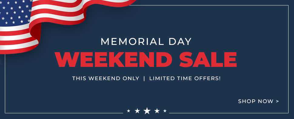 Shop memorial Day Sale!