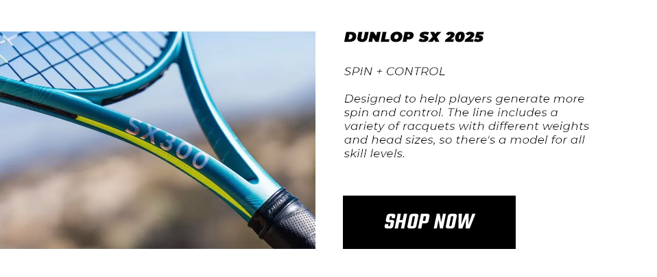 2025 Tennis Racquets Dunlop SX Racquets