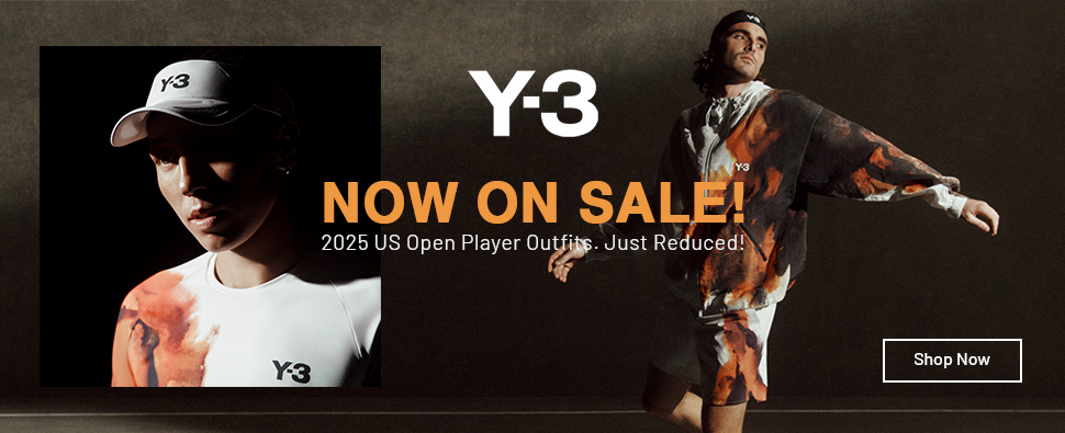 Shop Y-3 Tennis Apparel!