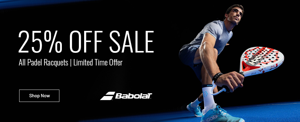 Shop Babolat Padel Paddles!