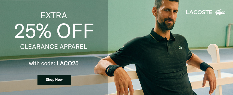 Shop Lacoste Apparel on Sale!