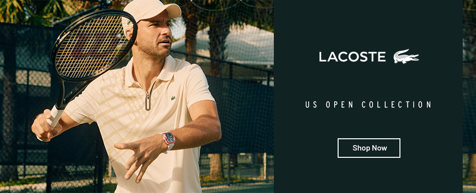Shop Lacoste Men's Tennis apparel!