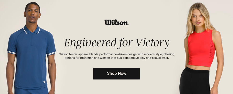 Shop Wilson Tennis Apparel!