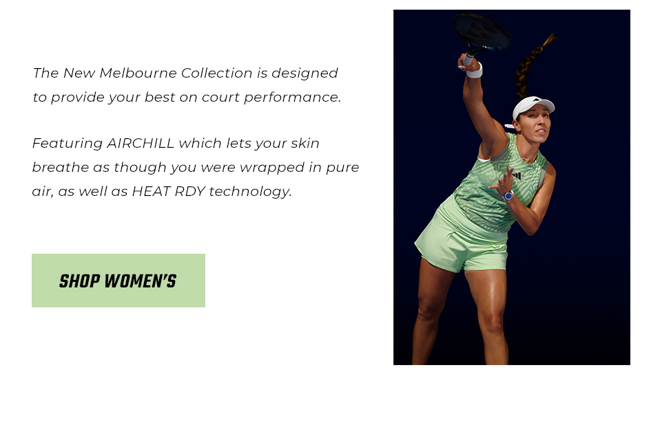 Adidas Melbourne Womens  Tennis Collection