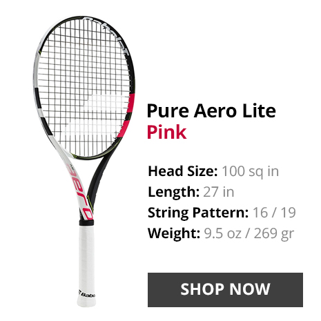 Babolat Pure Aero Lite Pink Tennis Racquet