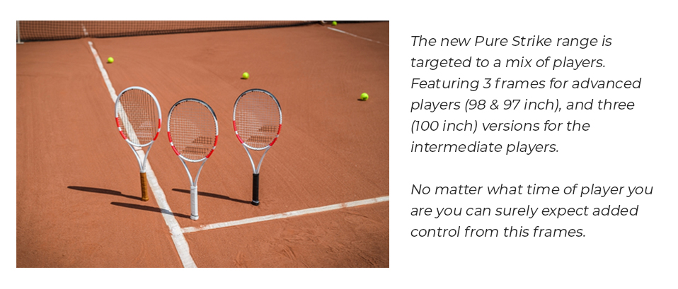 Babolat Pure Strike 2024 Racquet Series