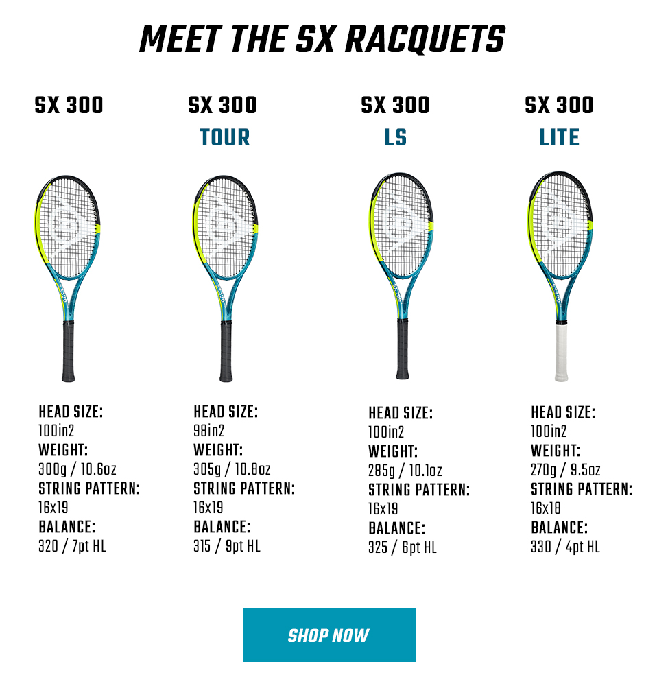 Dunlop SX 2025 Tennis Racquets