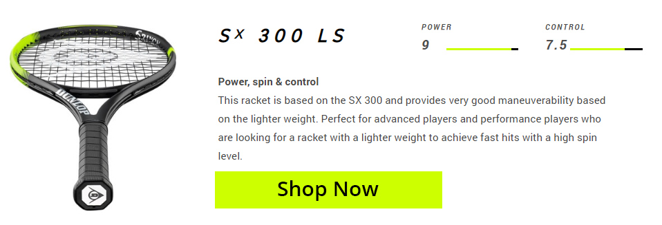 Dunlop SX 300 LS Tennis Rackets