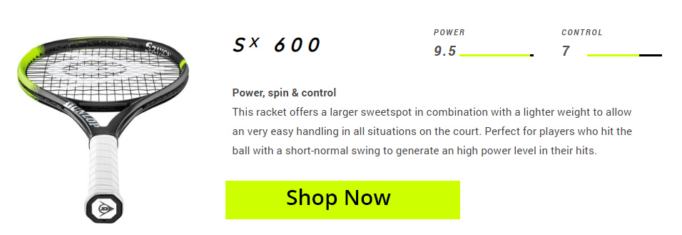 Dunlop SX 600 Tennis Racket