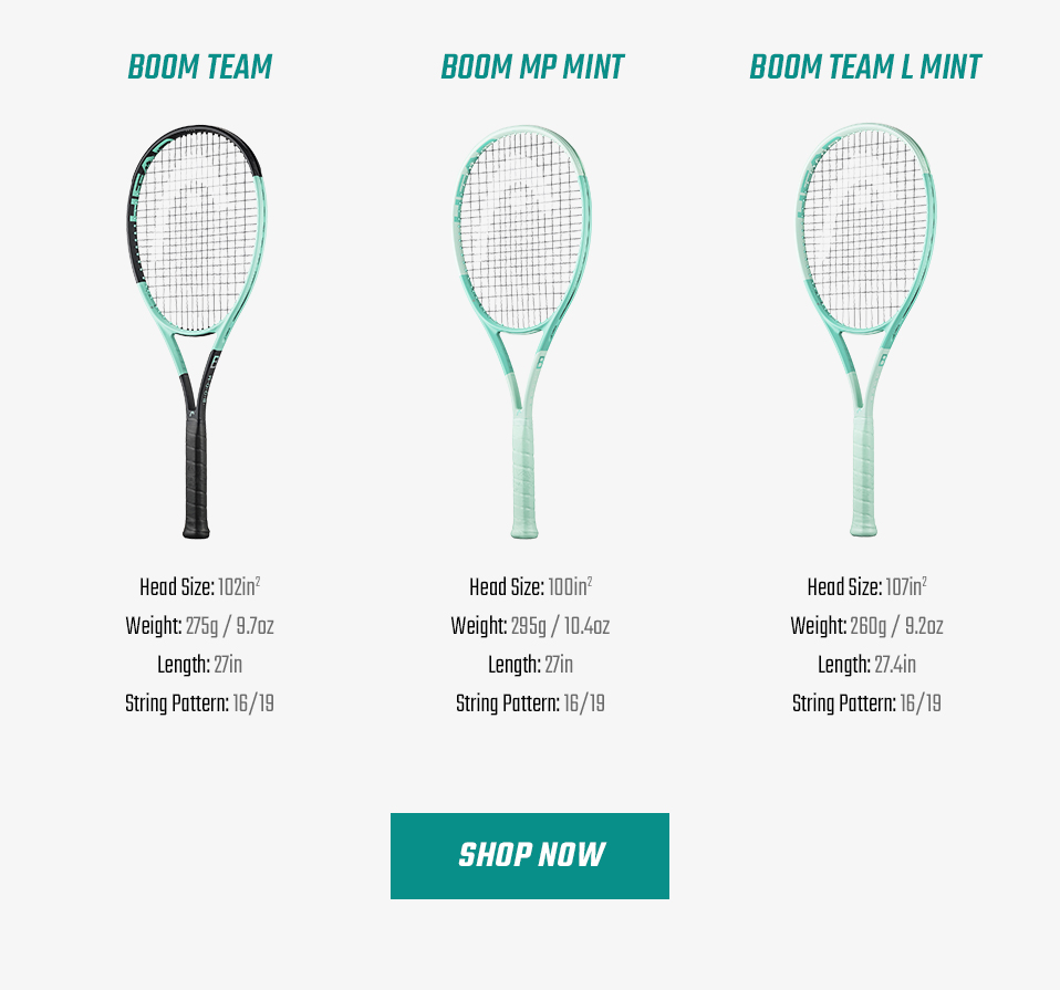 Head Boom 2024 Racquets