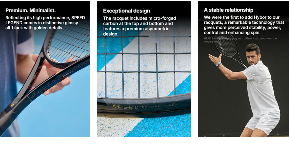 Head Speed Legend II Racquets