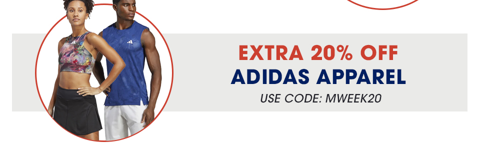 Memorial Week Adidas Apparel Specials