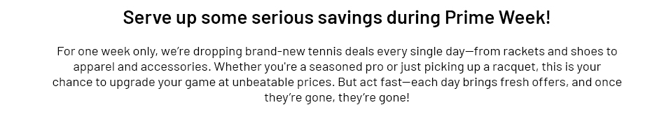 Prime Week Deals