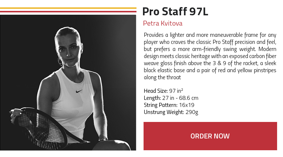 Wilson Pro Staff 97L Petra Kvitova