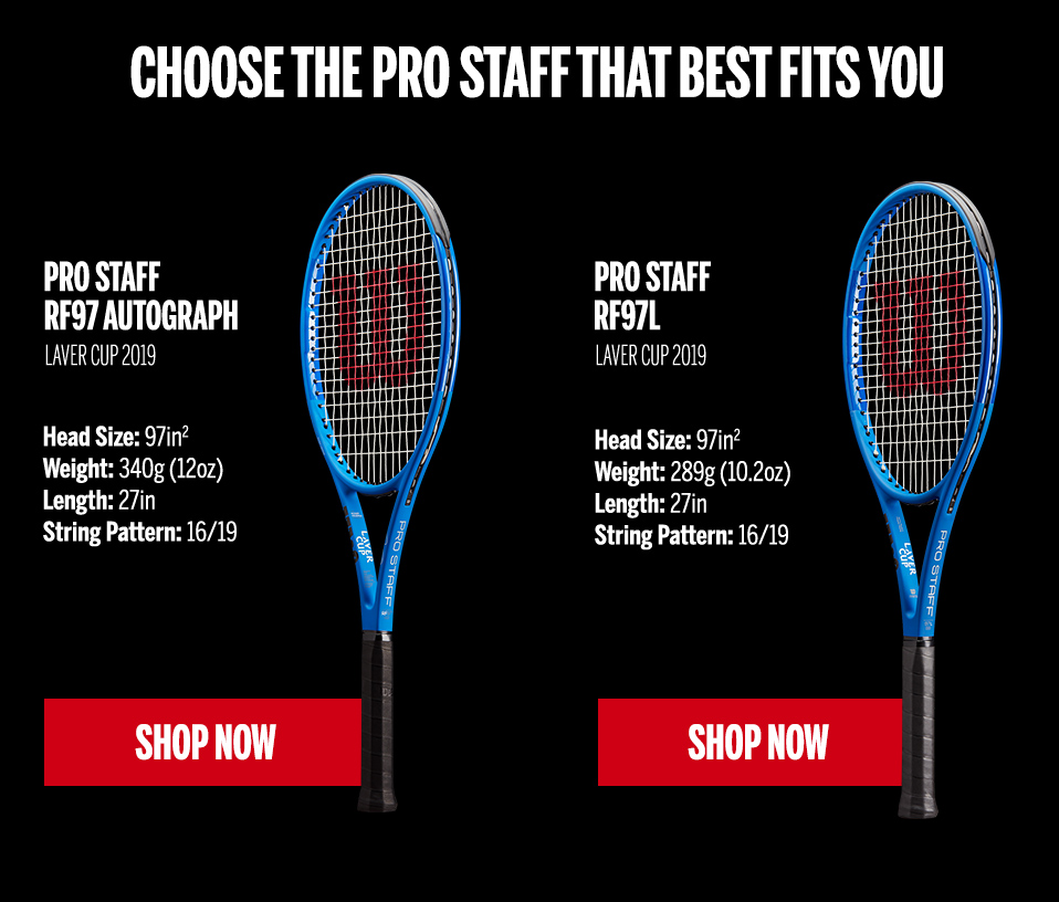 Wilson Laver Cup 2019 Limited Edition Pro Staff Rackets