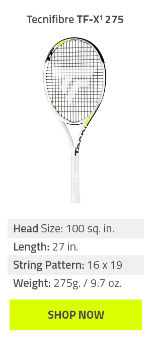 Tecnifibre TF-X1 275 Tennis Racket