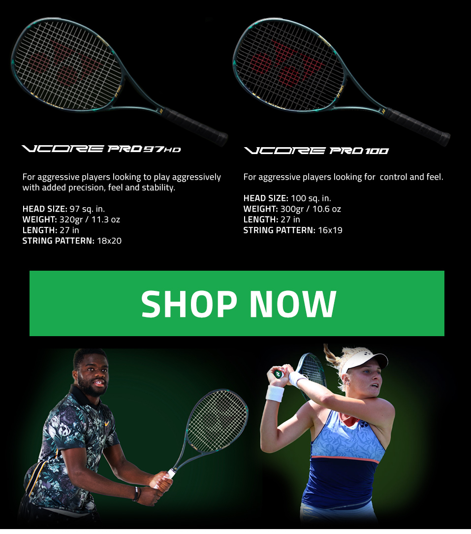 Yonex Vcore Pro 100 Tennis Rackets 