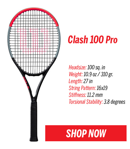 wilson clash 100 pro specs
