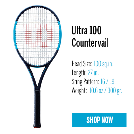 2017 Wilson Ultra 100 Countervail Tennis Racket