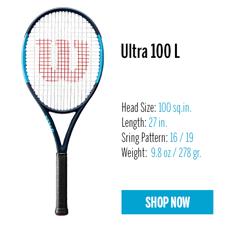 2017 Wilson Ultra 100L Tennis Racket