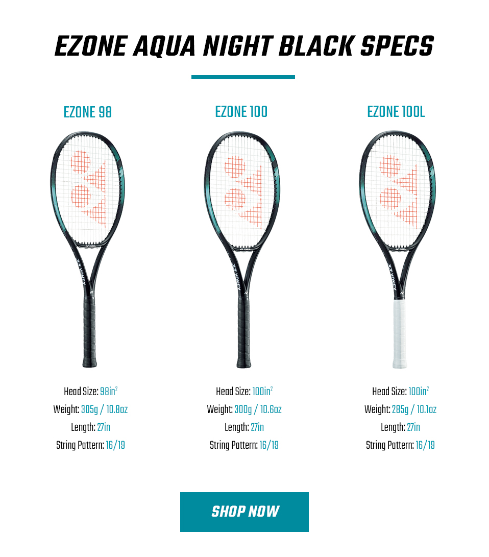 Yonex EZONE Aqua Night Black