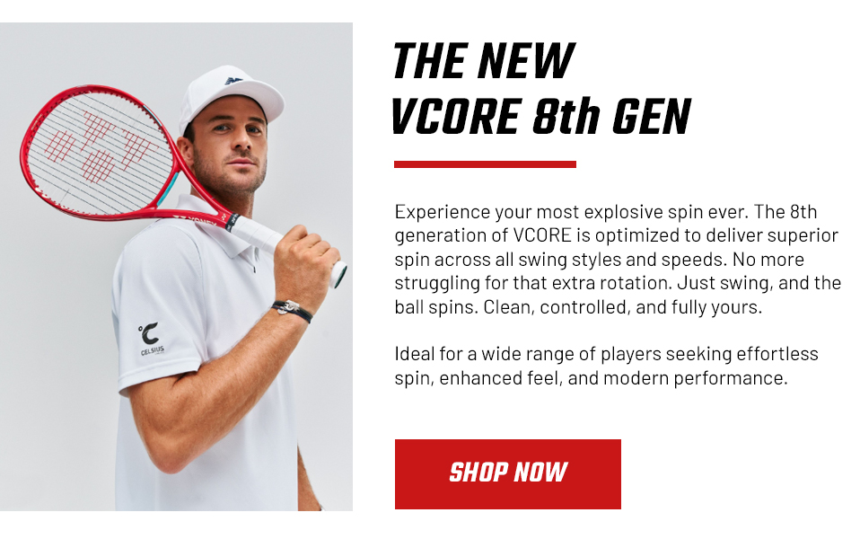 Yonex Vcore 8th Gen Tennis Racquets