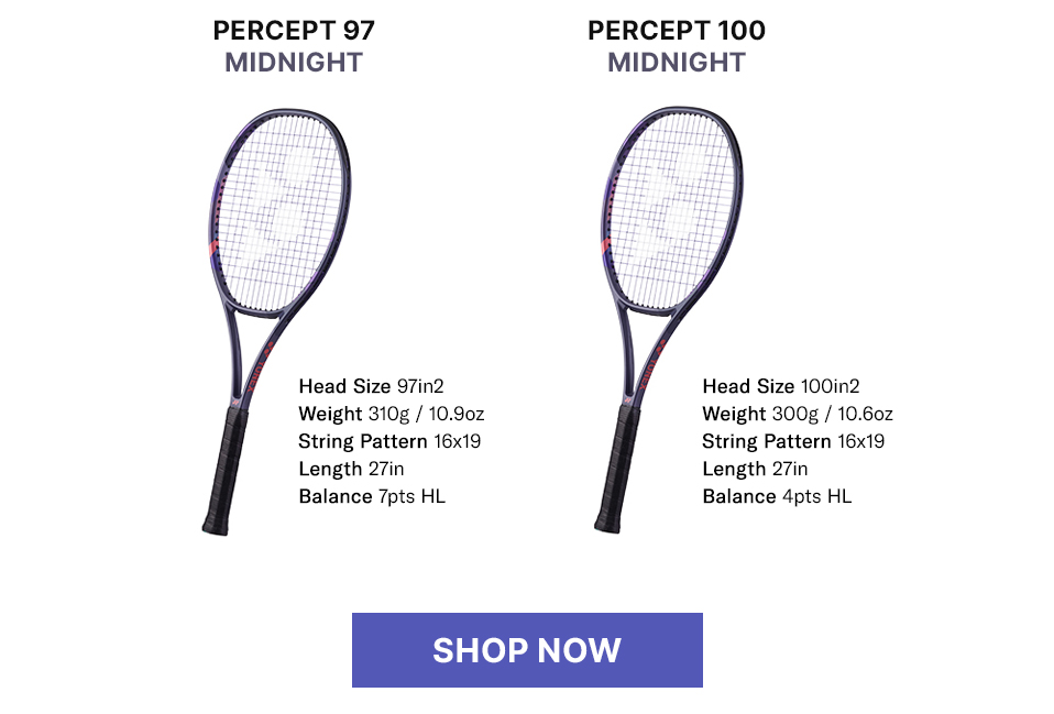 YONEX PERCETP RACQUETS
