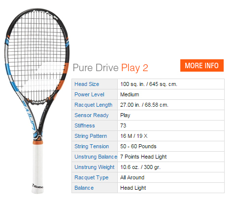 Babolat Pure Drive Play 2 Tennis Racquet