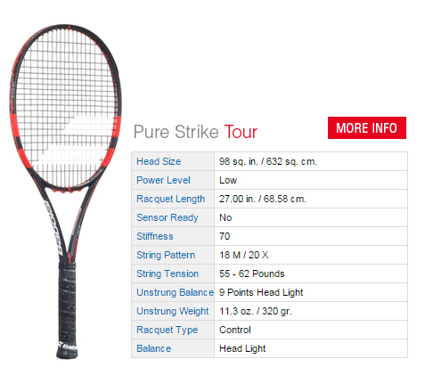 Babolat Pure Strike Tour Tennis Racquet