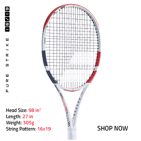 New Babolat Pure Strike 16x19 Tennis Racquet