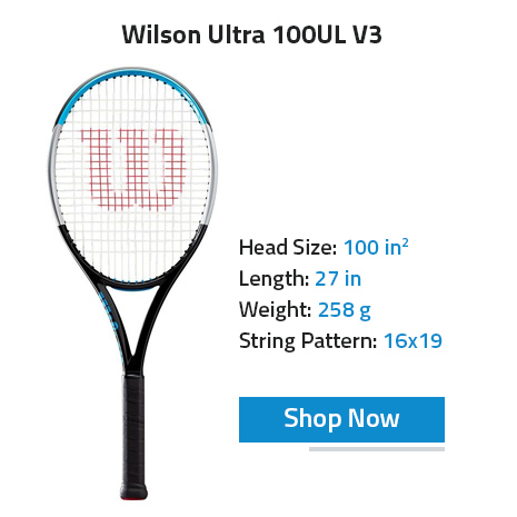 Wilson Ultra 100UL V3 Tennis Racquet