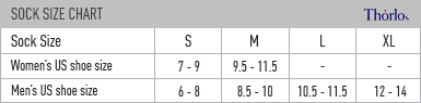 Thorlo Socks Size Chart