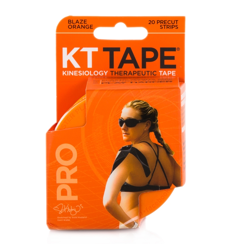 KT Tape Pro Elastic Athletic Tape Orange