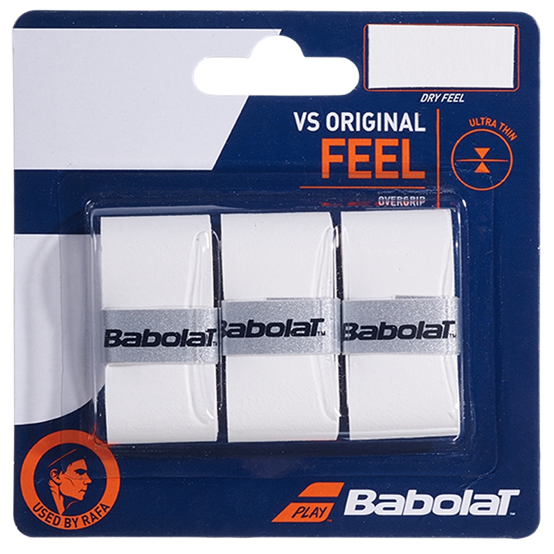 Babolat VS Original Overgrip 12 Pack White 