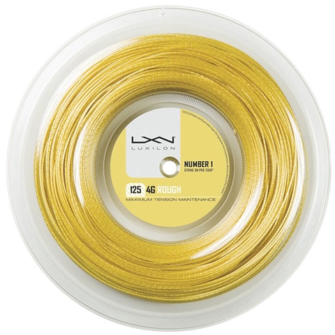 Luxilon 4g 125 Tennis String Set 16l Gold for sale online 