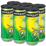 Dunlop Championship Hard Court 6 Can Pack Tennis Balls