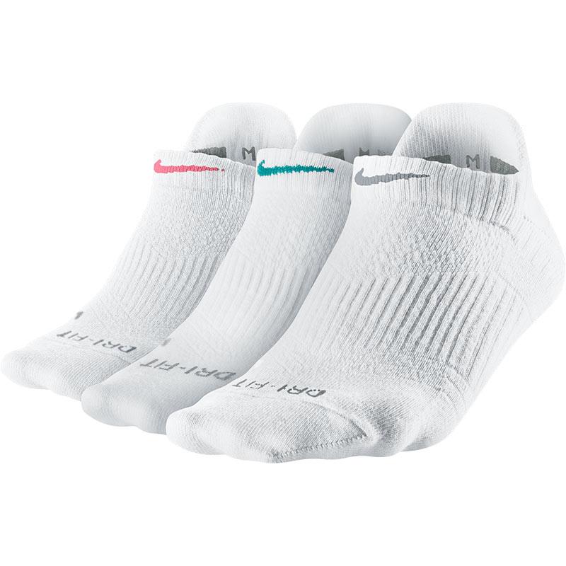 Nike Lightweight 3 Pack Dri-Fit Women's Socks White