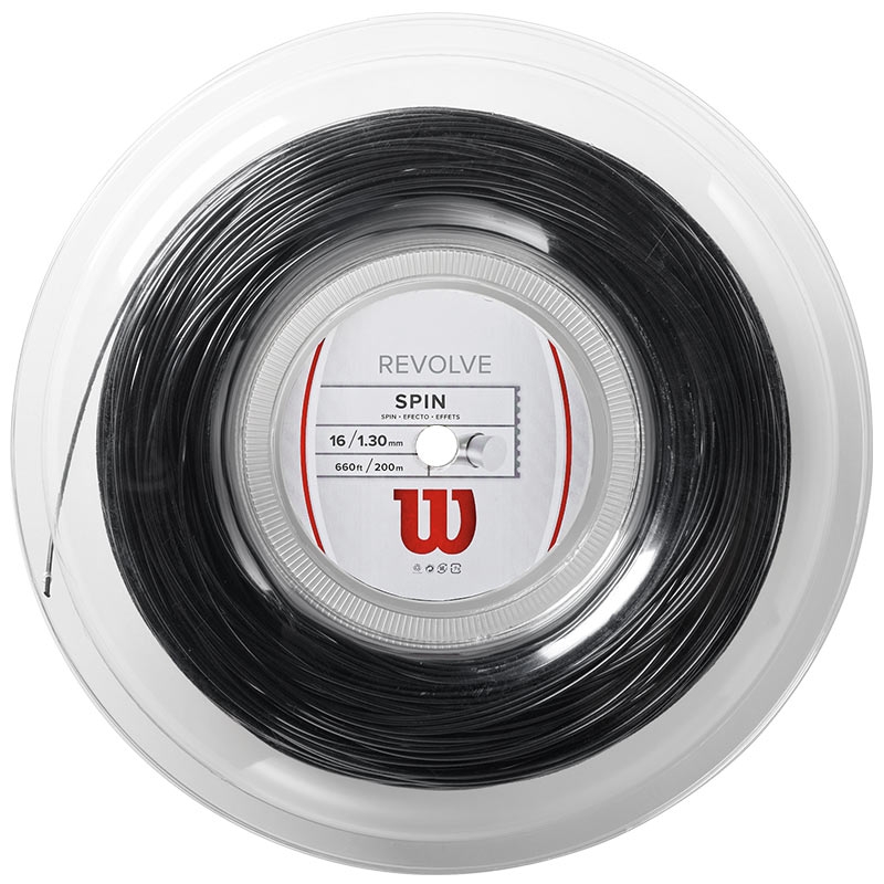 Wilson Revolve 16 Tennis String Reel Black
