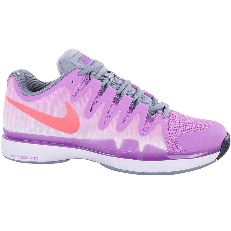 Nike Zoom Vapor 9.5 Tour Women's Tennis Shoe Fuchsia/grey/hotlava