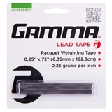  Gamma Lead Racquet Weighting Tape