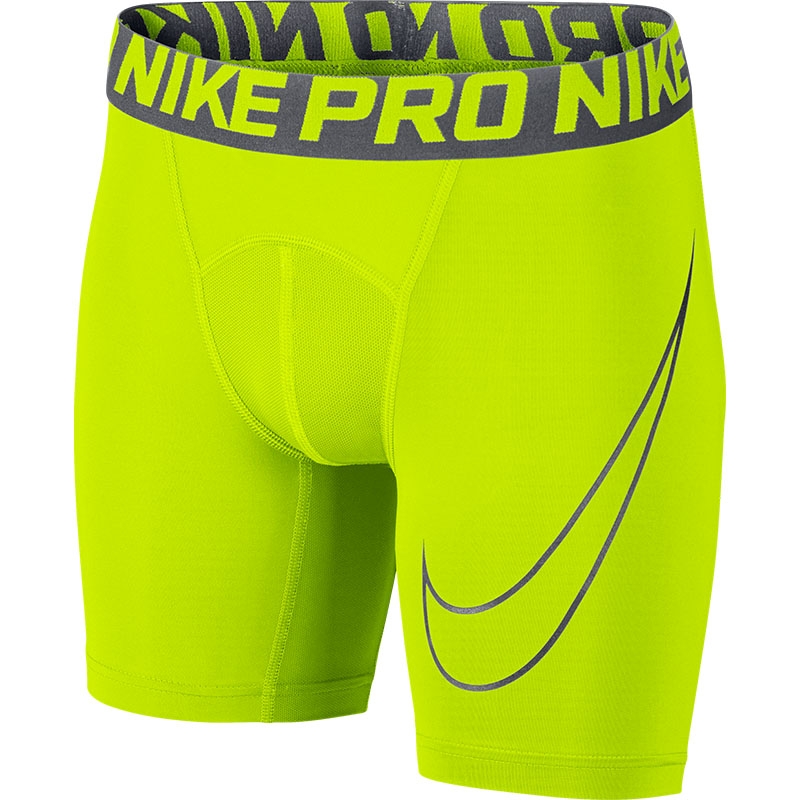 Nike Pro Cool Compression Boy's Short Volt/grey