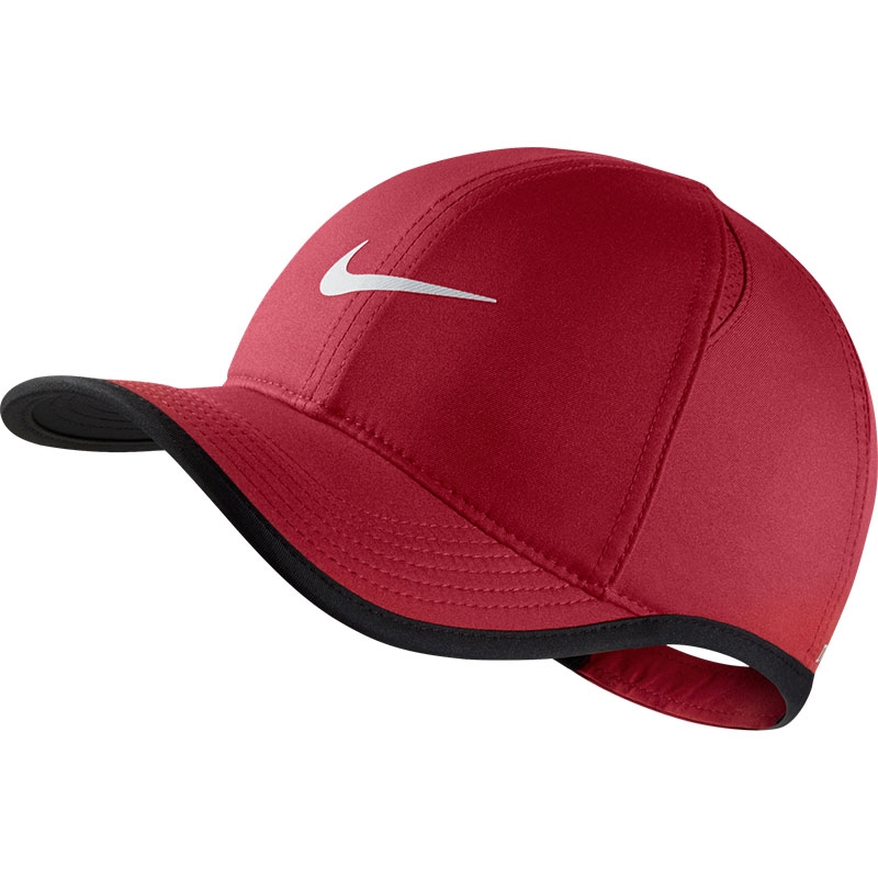 Nike Featherlight Boy's Hat Red/white