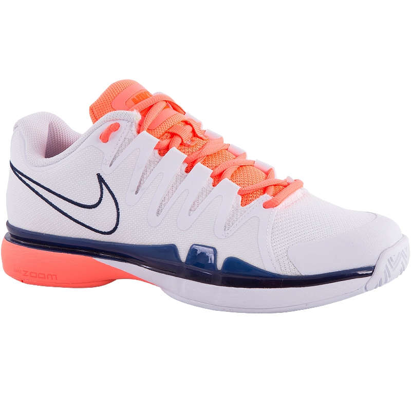 Nike Zoom Vapor 9.5 Tour Women's Tennis Shoe White/orange/blue