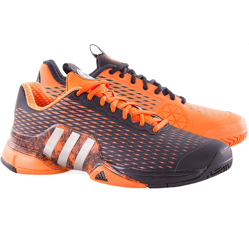 Adidas Barricade 2016 Alexander Men's Tennis Shoe Orange/black