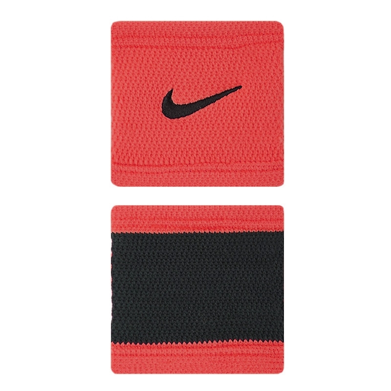 Nike DriFit Stealth Tennis Wristband Crimson/black