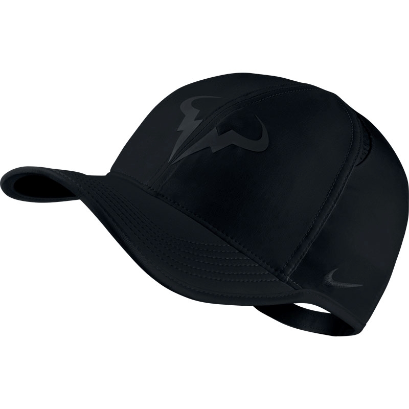 Nike Rafa Featherlight Men's Tennis Hat Black/black