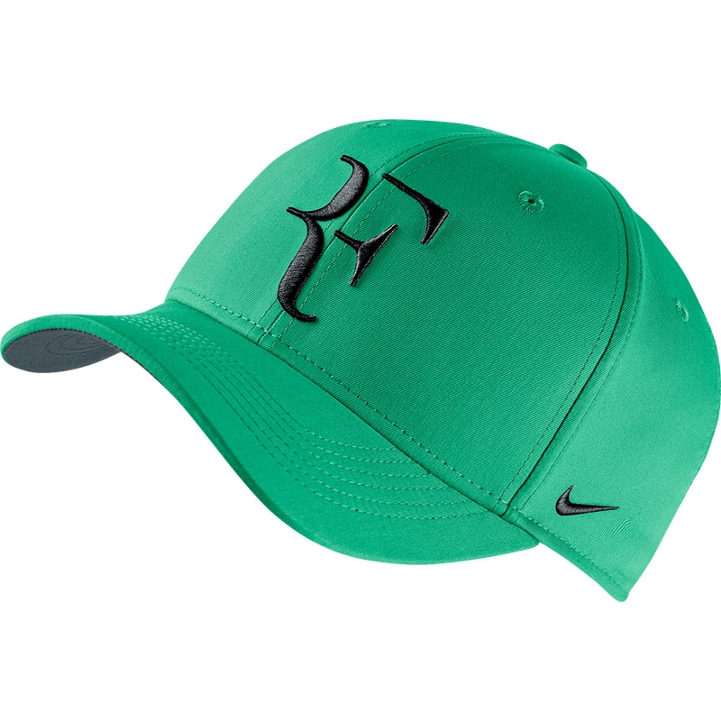 Nike RF Aerobill Men's Tennis Hat Green/black