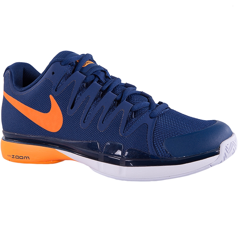 Nike Zoom Vapor 9.5 Tour Men's Tennis Shoe Blue/citrus