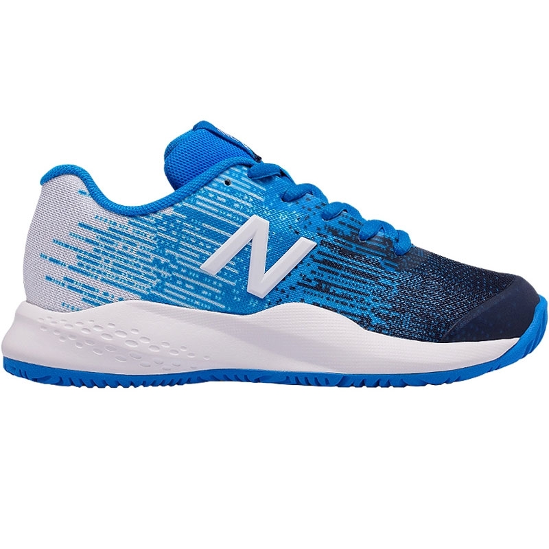 New Balance KC 996 M Junior Tennis Shoe Blue/white